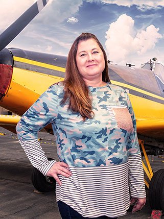 Heather Smith, Account Manager for Flint Hills Ag Aviation.